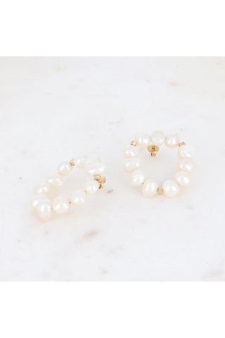 Boucles d'oreilles - Perles de culture d'eau douce