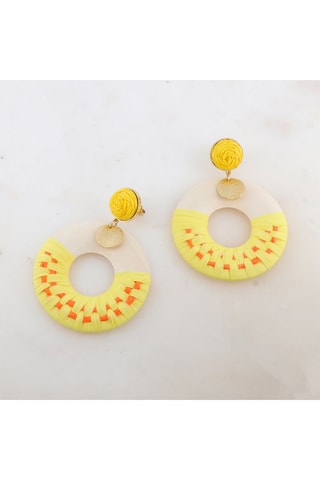 Boucles d’oreilles - Bois