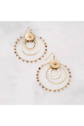 Boucles d'oreilles - Jaspes