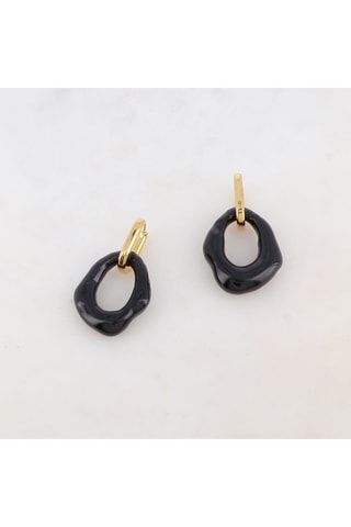 Boucles d’oreilles pendantes - Doré