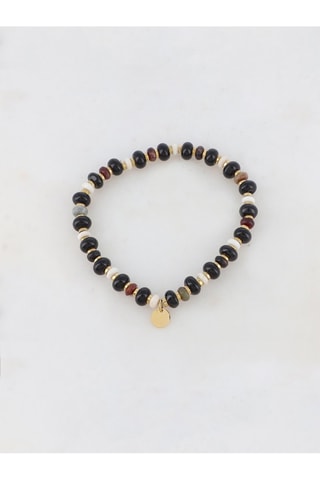 Bracelet - Onyx et agates