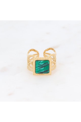 Bague - Malachite