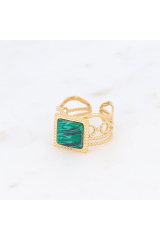 Bague - Malachite