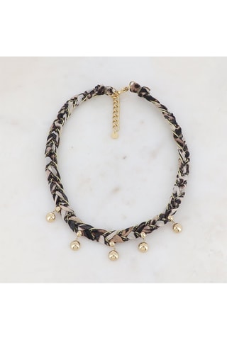 Collier - Doré et beige