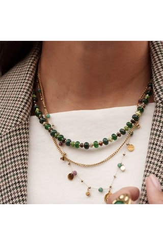 Collier - Agates et howlite