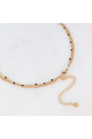 Collier - Doré et noir