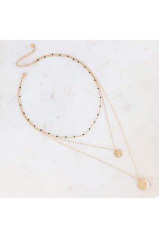 Collier - Doré et noir