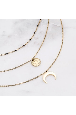 Collier - Doré et noir