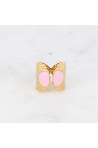 Bague - Doré et rose