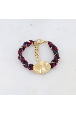 Bracelet - Rouge et doré
