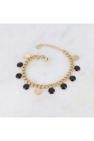 Bracelet - Doré et noir
