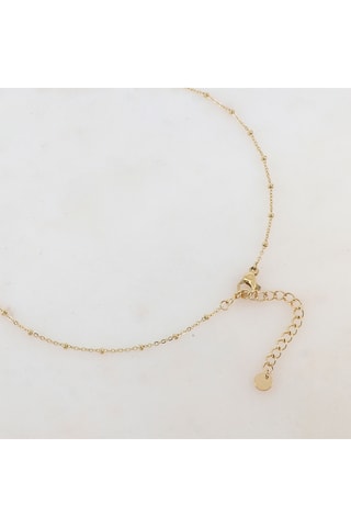 Sautoir - Agates et howlite