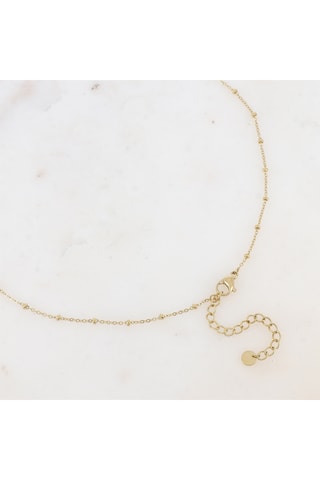 Collier - Doré et beige