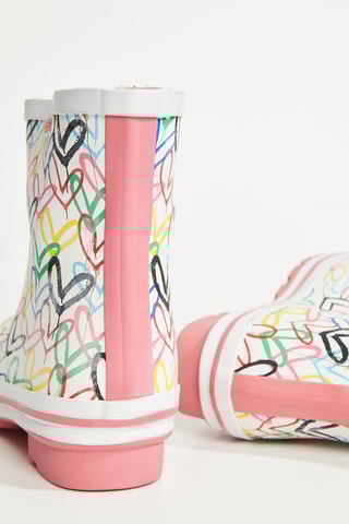 Bottes de pluie Raining Love - Multicolore