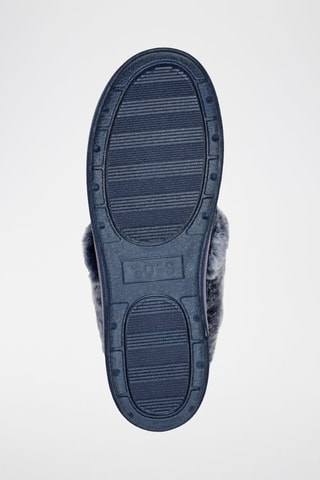 Pantoufles fourrées Bobs Too Cozy - Bleu