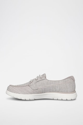 Chaussures bateau - Taupe