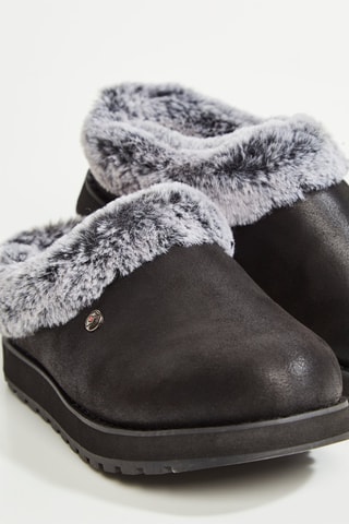 Sabots fourrés Bobs - Noir