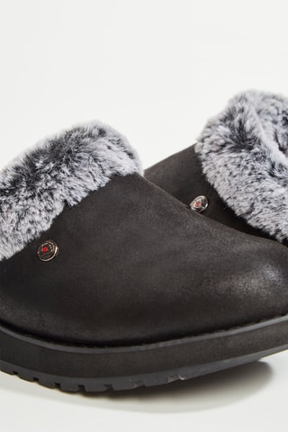 Sabots fourrés Bobs - Noir