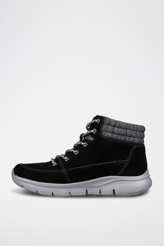 Bottines en nubuck Arch Fit Smooth - Noir