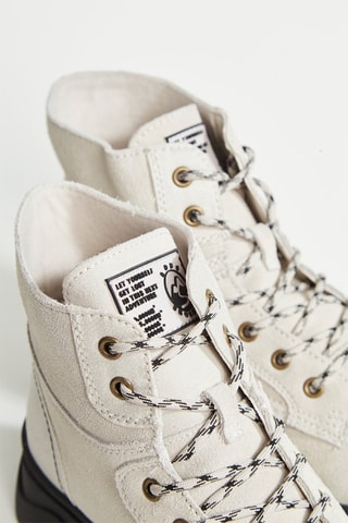 Bottines en cuir Rocking' Gal - Blanc