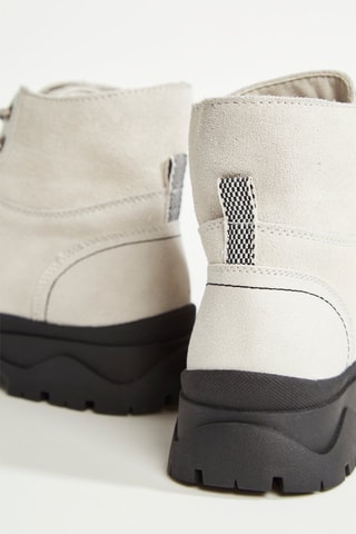 Bottines en cuir Rocking' Gal - Blanc