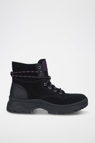 Bottines en cuir - Noir