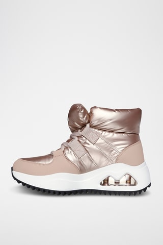 Baskets montantes Uno Peaks - Rose métallisé