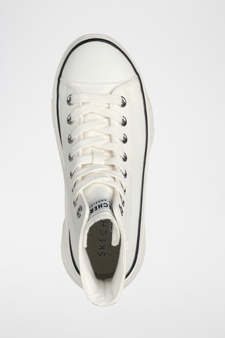 Baskets montantes plateformes Funky Street - Blanc