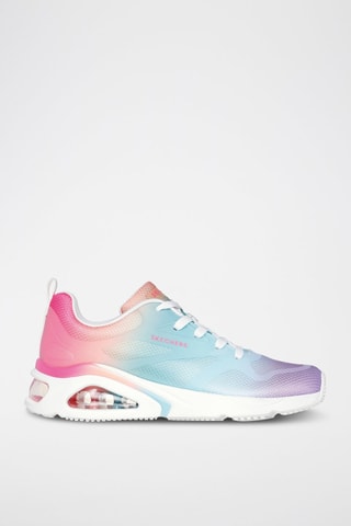 Tennis tie and dye - Rose et bleu