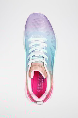 Tennis tie and dye - Rose et bleu