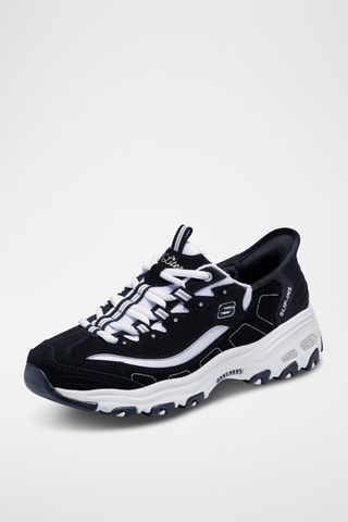 Baskets en cuir - Noir