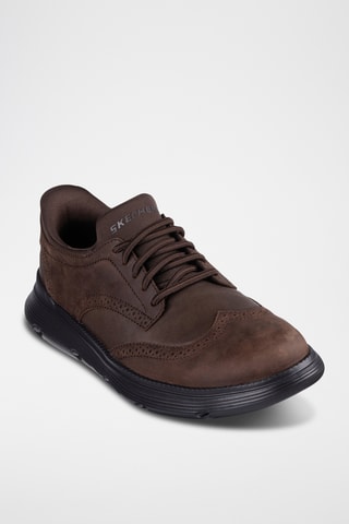 Baskets en nubuck Sully Garza - Marron foncé