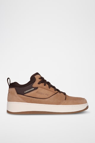 Baskets montantes en nubuck Winter Nights Cozy Campfire - Marron