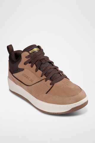 Baskets montantes en nubuck Winter Nights Cozy Campfire - Marron
