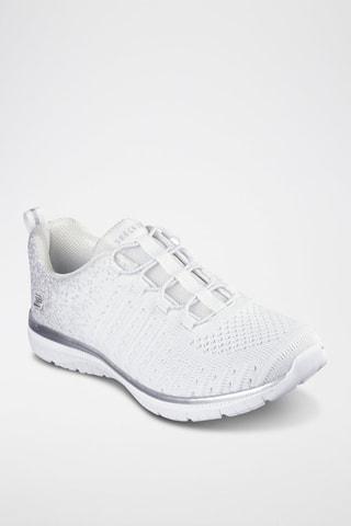 Baskets Virtue - Lucent - Blanc et argenté