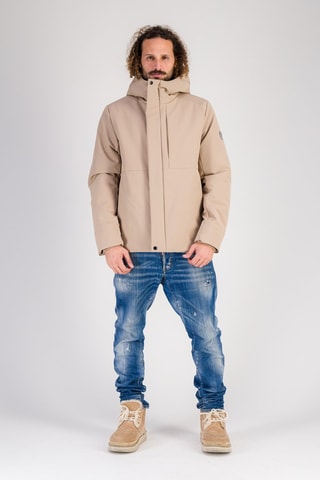 Parka à capuche Avoriaz - Beige