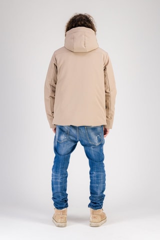 Parka à capuche Avoriaz - Beige