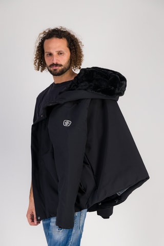 Parka à capuche Avoriaz - Noir