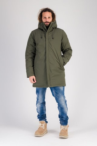Parka à capuche Etoile - Kaki