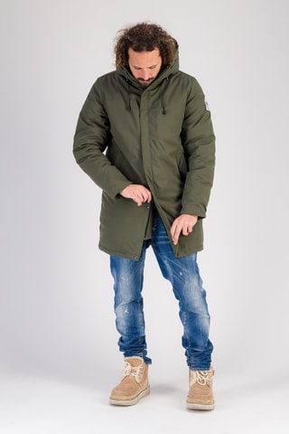 Parka à capuche Etoile - Kaki