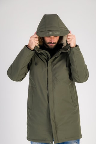 Parka à capuche Etoile - Kaki