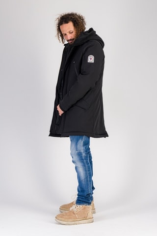 Parka à capuche Himalaya - Noir