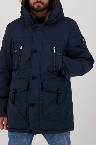 Parka à capuche Galil - Bleu marine