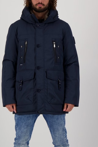 Parka à capuche Galil - Bleu marine