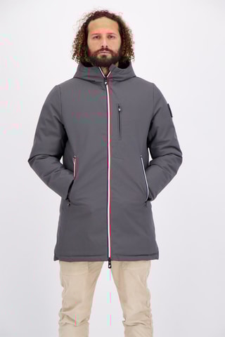Parka à capuche Pisteur - Gris