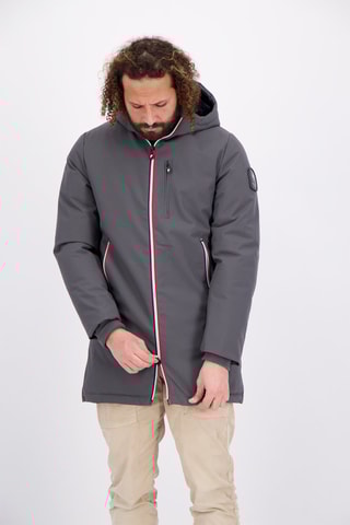 Parka à capuche Pisteur - Gris
