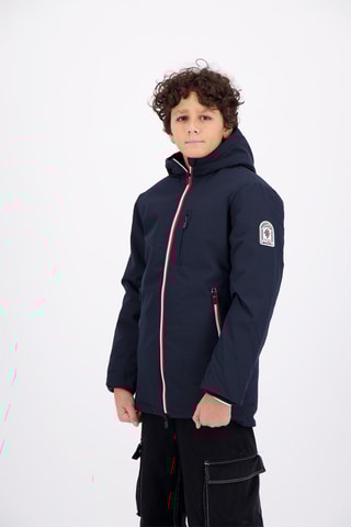 Parka à capuche Pisteur - Bleu marine