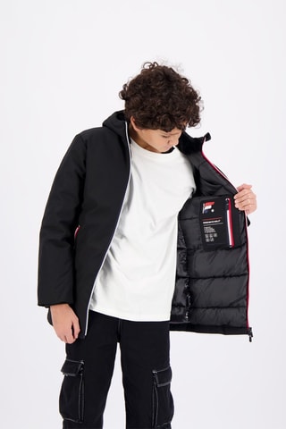 Parka à capuche Pisteur - Noir