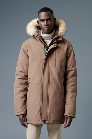 Parka à capuche Courchevel - Camel