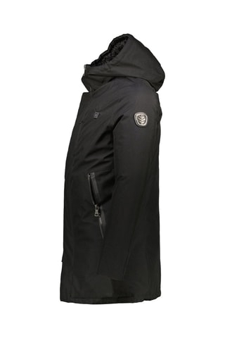 Parka batterie chauffante à capuche Mont City Heat - Noir